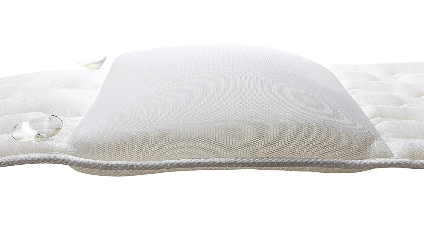 Luxurious Bath Pillow - Exclusive Unique Design Extra Cushioning Spa Neck Pillow & Seat Cushion Comfort - Name Brand Corner